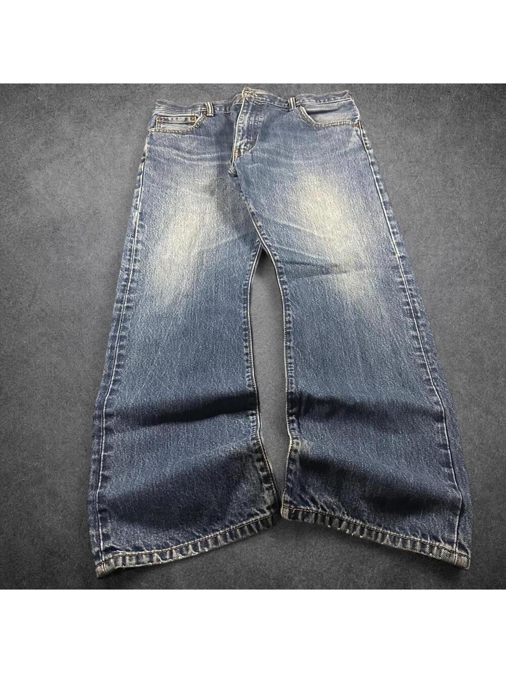 Vintage y2k grunge rockstar archive Levi’s 517 bootcut jeans - 35x29